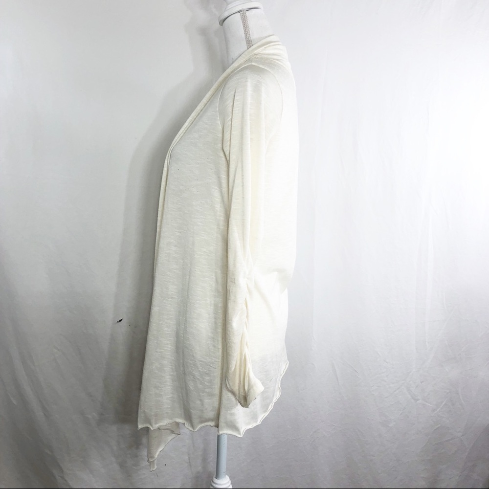 Cream Open Front Lightweight Jacket - image 4